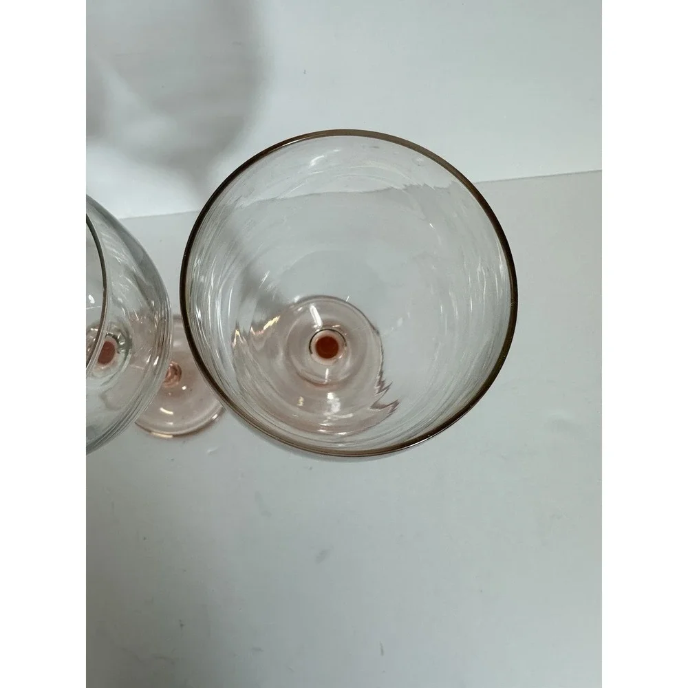 Cristal D'Arques Le Vin Rose Wine Glasses 7 3/4